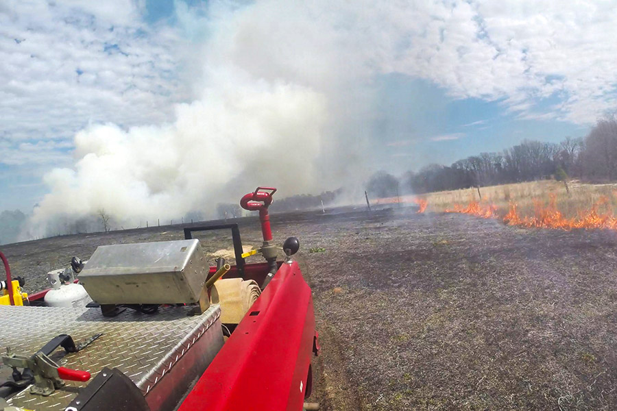 Wild Fire Burns 20 Acres